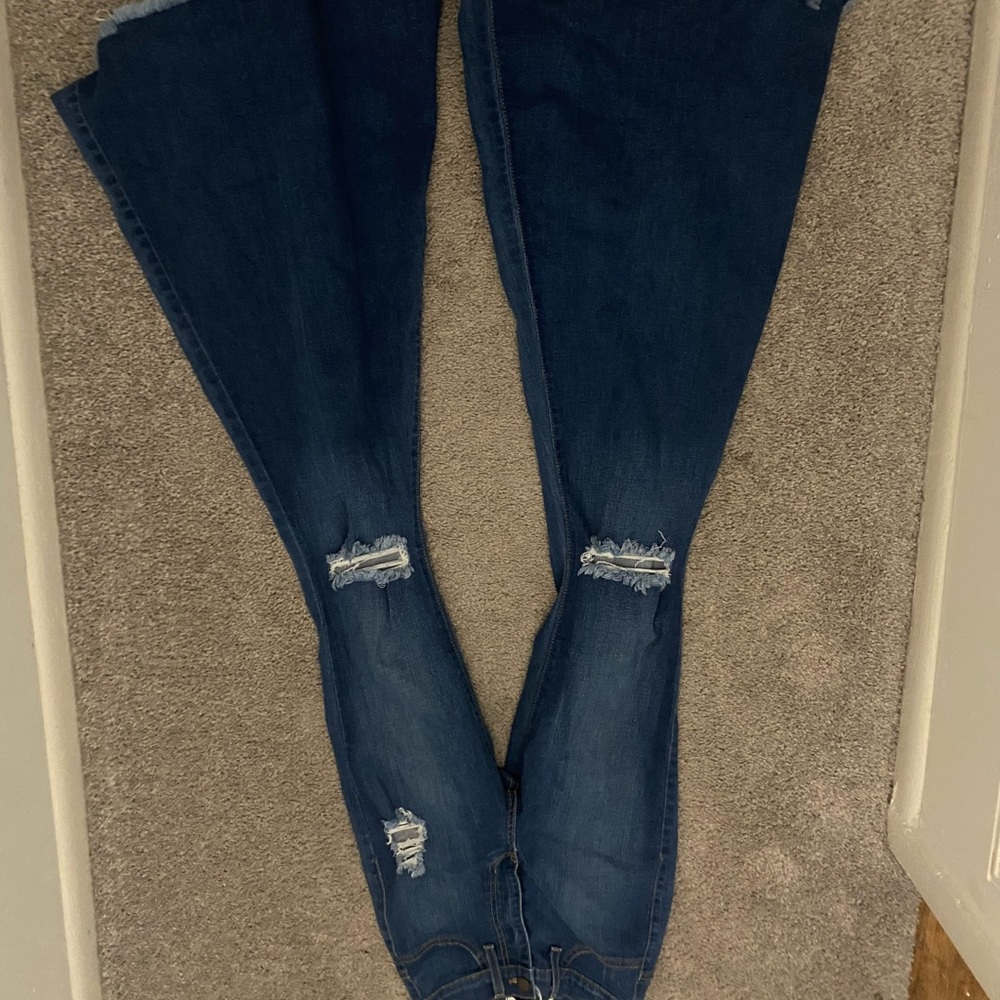 Flared jeans